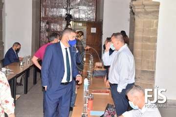 Héctor Suárez deja la Alcaldía de Telde en un Pleno sin intervención de la oposición/Francisco Javier Santana.